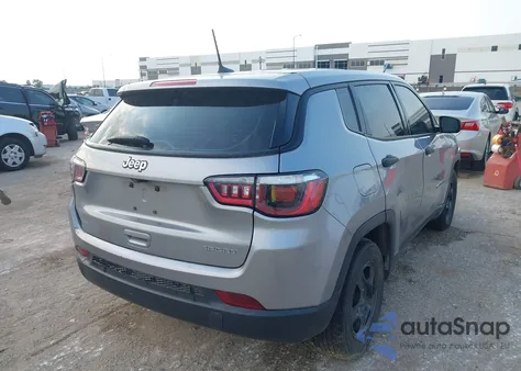 2020 Jeep Compass Sport Fwd из США, поврежденный, VIN 3C4NJCAB5LT133834